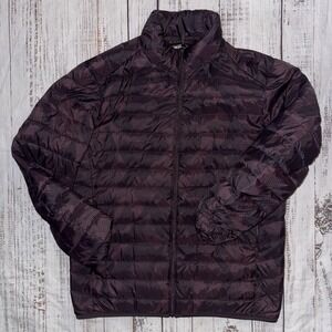 Uniqlo Ultralight Down Puffer Jacket Medium Full Zip
